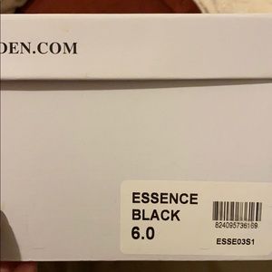 STEVE MADDEN - Thigh high heel boots in black